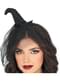 Diademe de sorcière avec voile pour femme