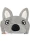 Gray wolf costume for baby