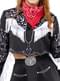 Costume da cowgirl con pistola per donna