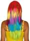 Regenbogen Perücke für Damen