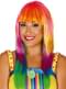Womens rainbow wig