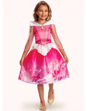 Aurora kostyme for jente - Torneroses eventyr