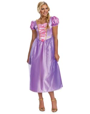Déguisement classique de Raiponce pour femme