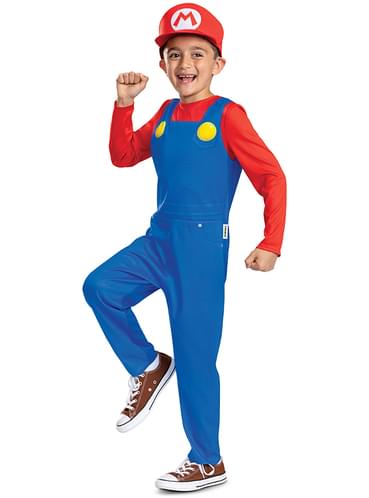 Disfraz de Mario Bros clásico para niños