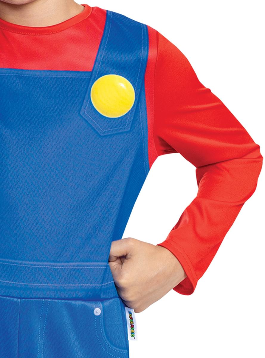 Klassisk Mario Bros kostym för barn