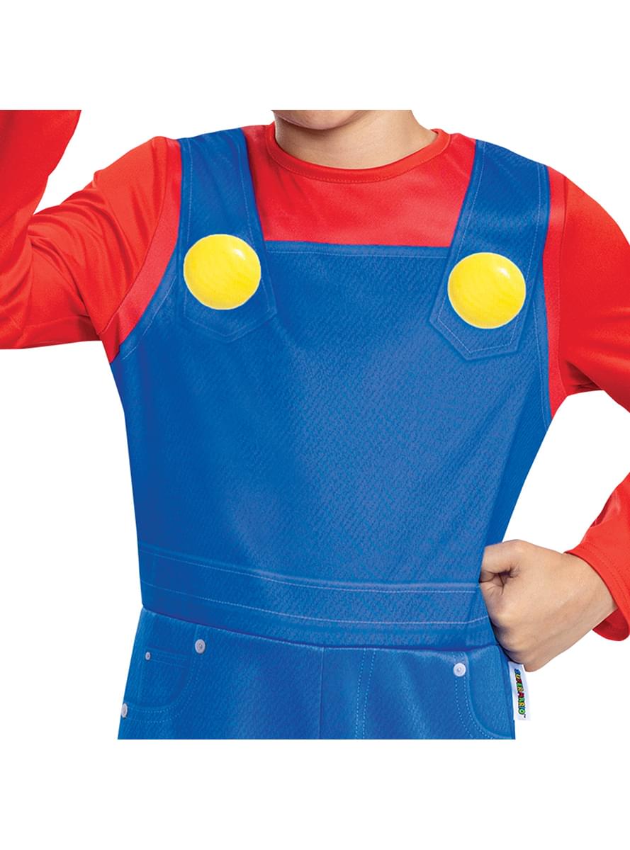 Klasická kostým Mario Bros pro děti