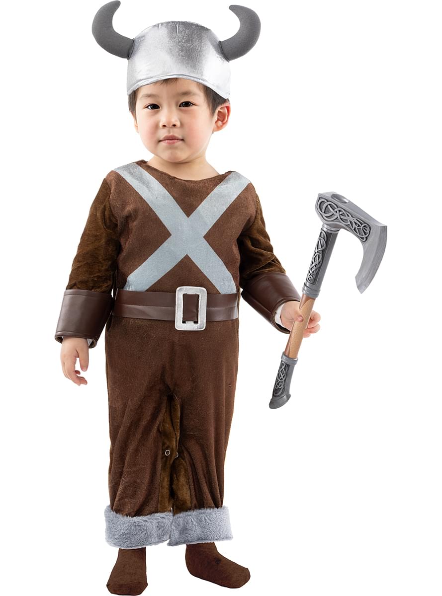 Disfraz de vikingo para bebé