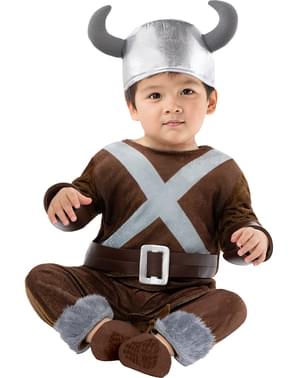 Disfraz de vikingo para bebé