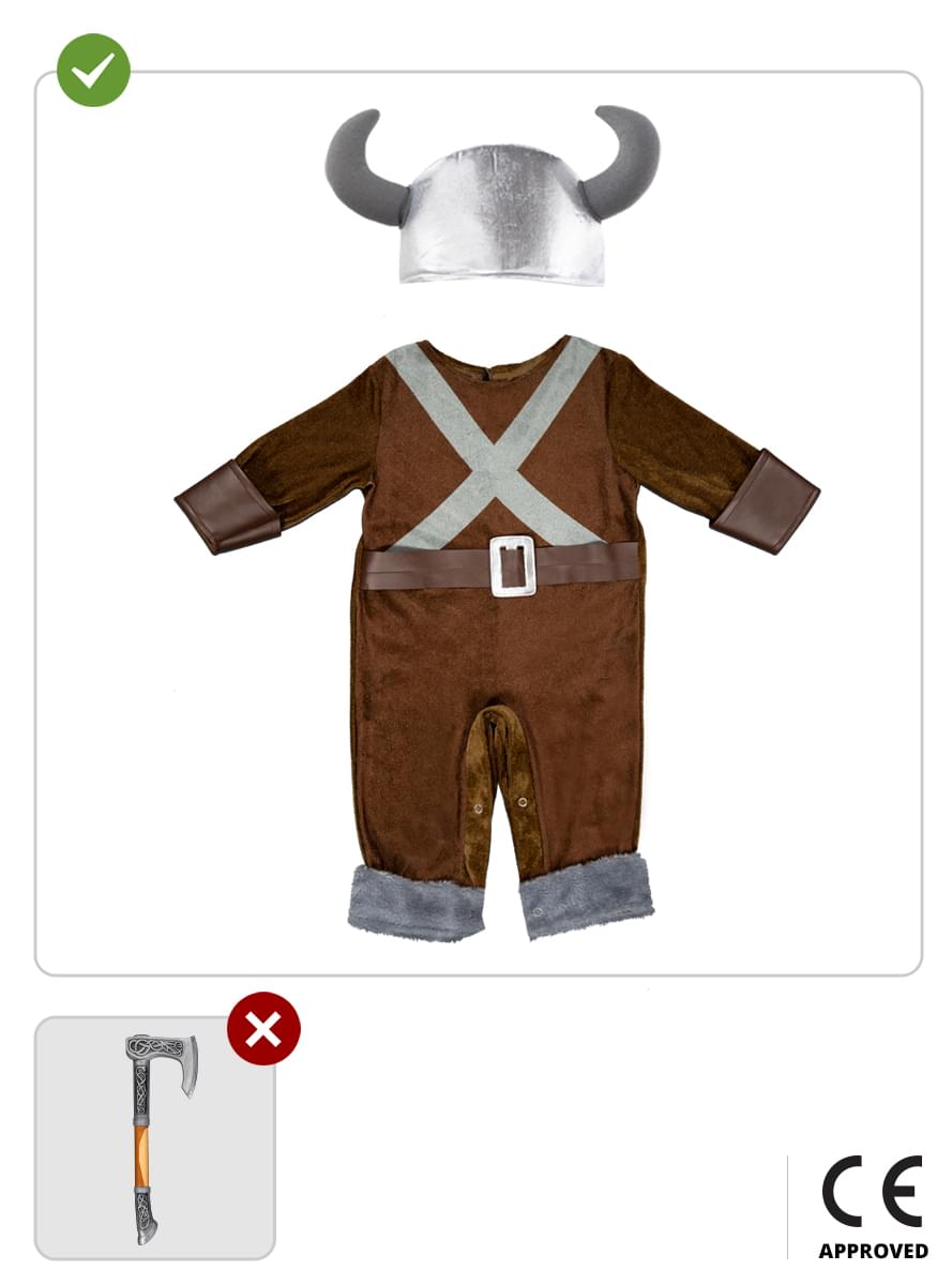 Vikingu kostüüm beebidele