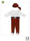 Costume da pirata per bebè bimbo - Collezione bucaniere