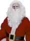 Parrucca con barba di Babbo Natale Deluxe
