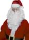 Deluxe Weihnachtsmann-Bartperücke