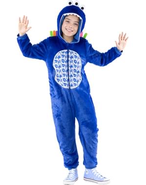 Disfraz de monstruo colorido para niño