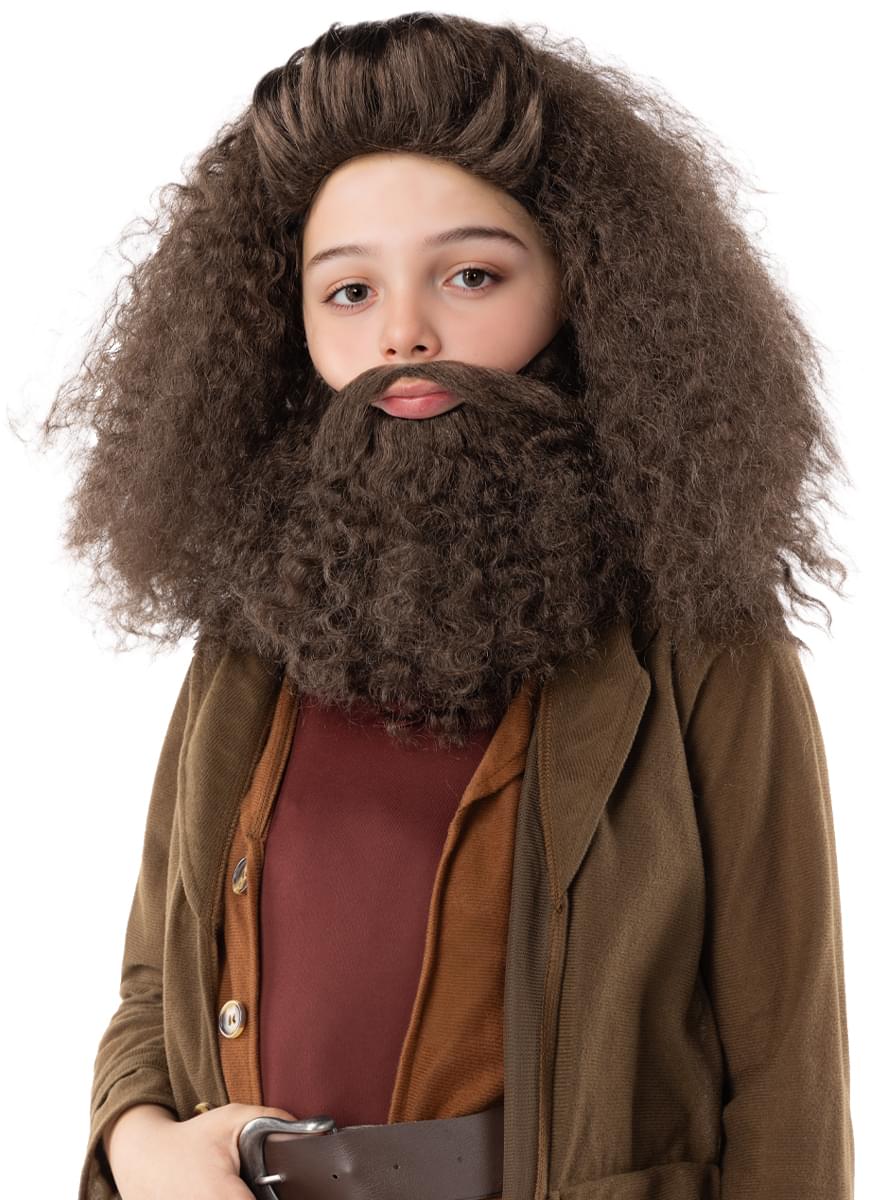 Hagrid paryk til børn - Harry Potter