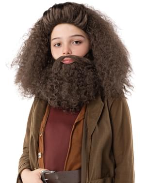 Hagrid parykk for barn - Harry Potter