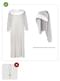 Zombie Ghost Nun Costume for Women