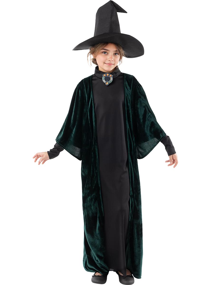 Fantasia de Professora McGonagall para menina - Harry Potter