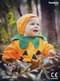 Costume da zucca per bebè