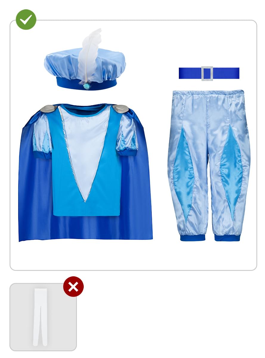 Fato de Príncipe para homem