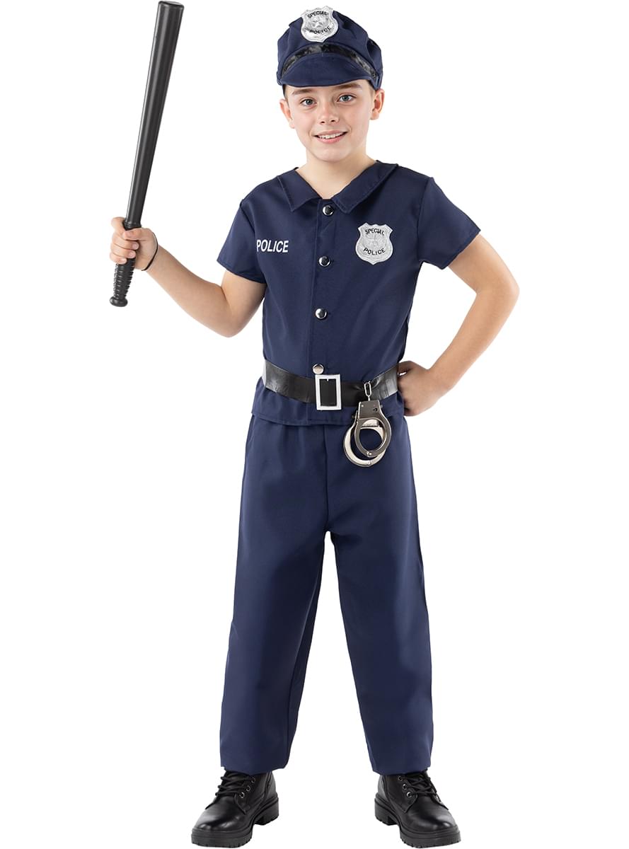 男孩警察服装