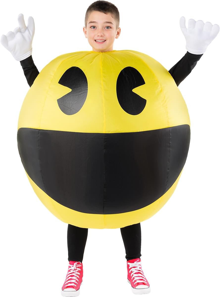 Napihljiva kostum Pac-Man za otroke