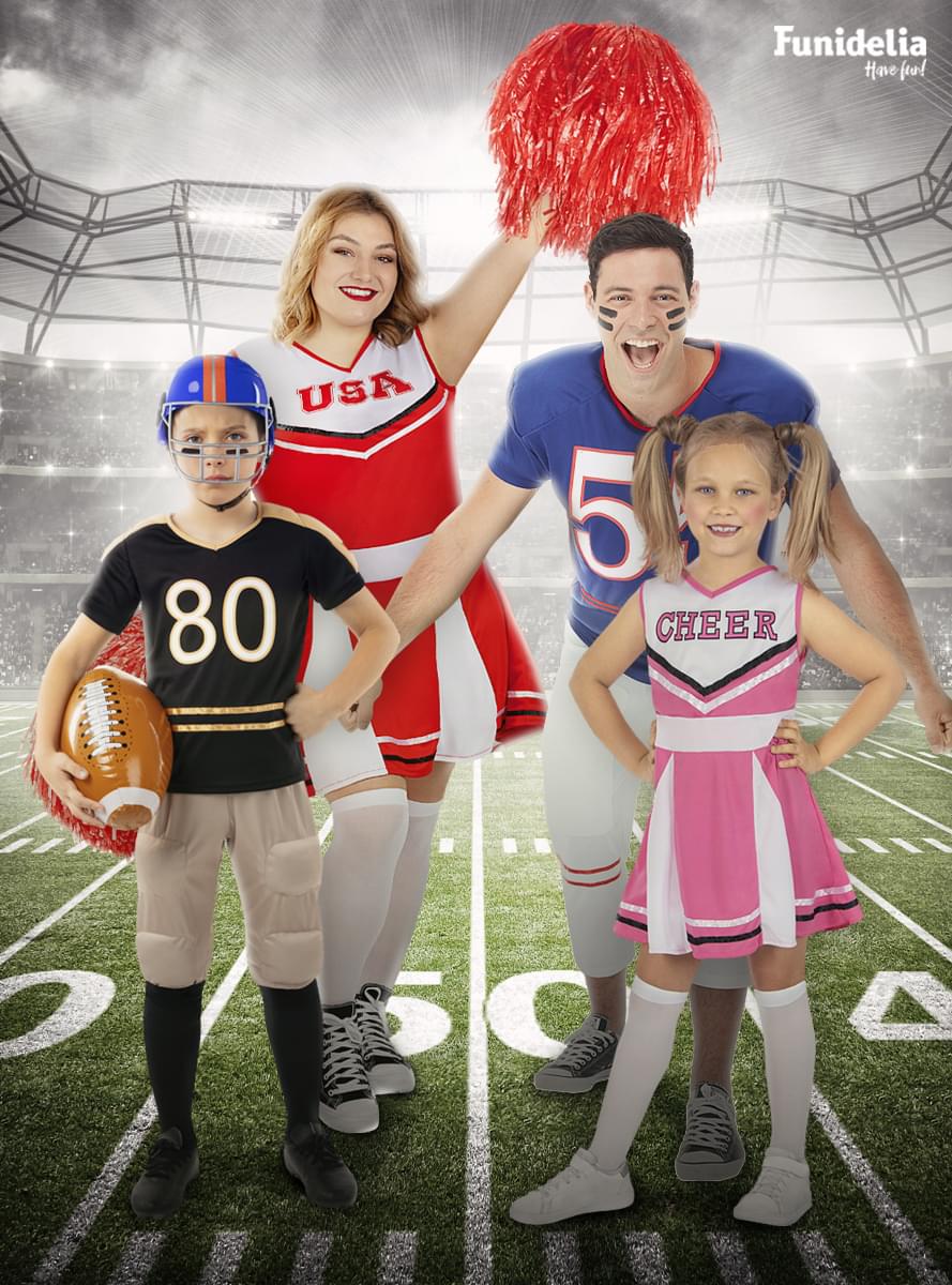 Grote maat Cheerleader kostuum