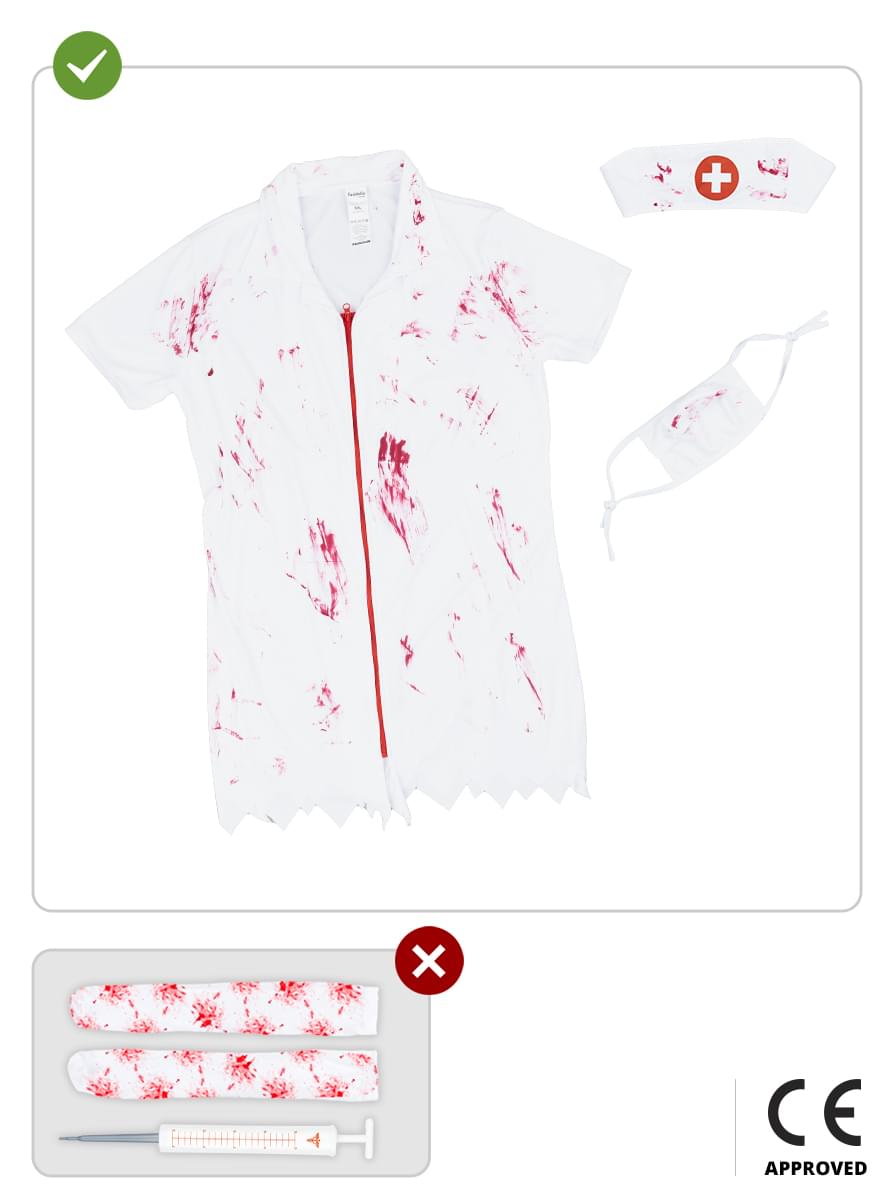 Kostým zombie zdravotní sestřička pro dívky
