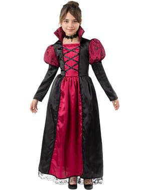 Fato de vampiresa para menina