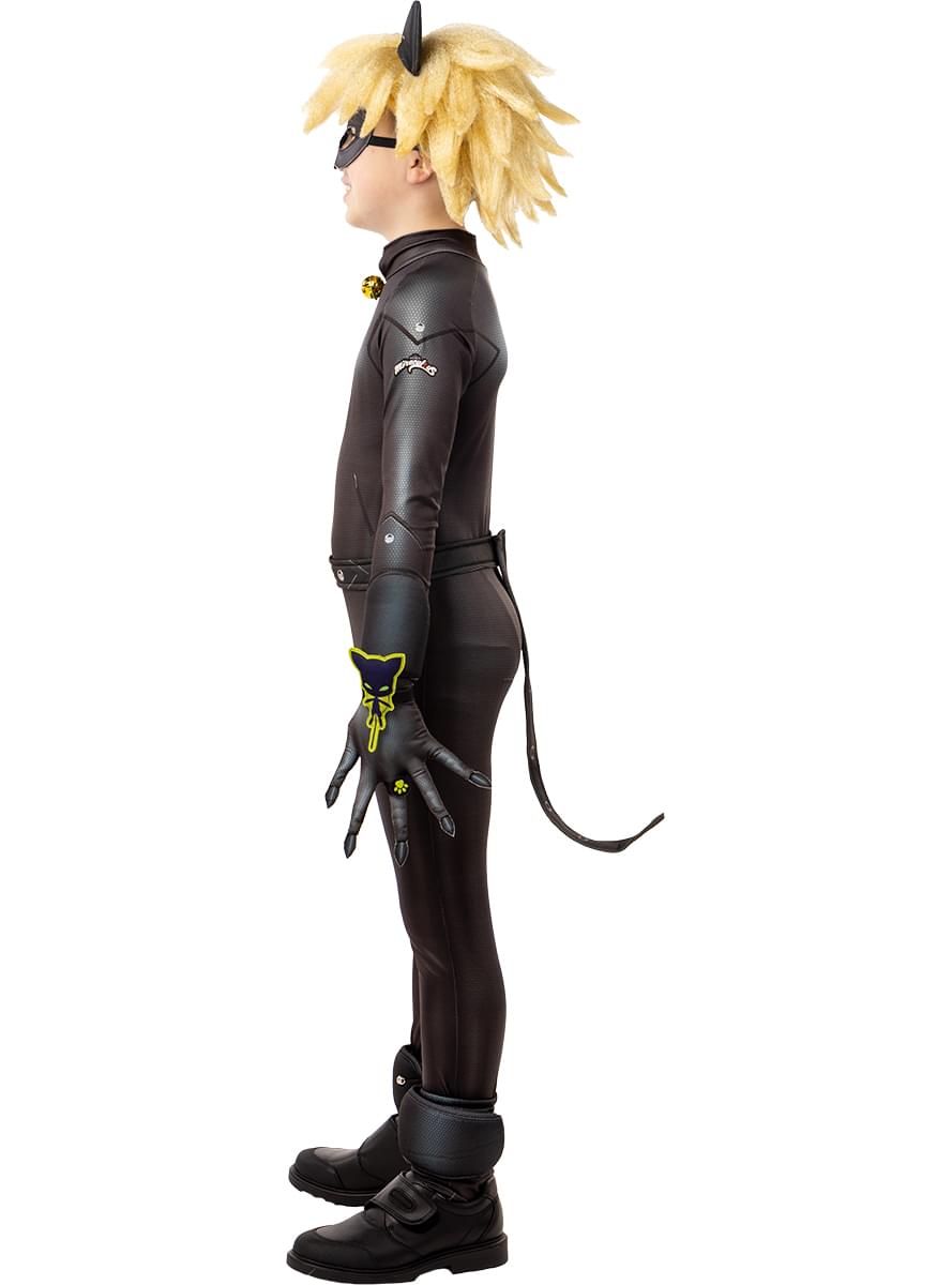 Cat Noir kostyme med tilbehør for gutt - Ladybug