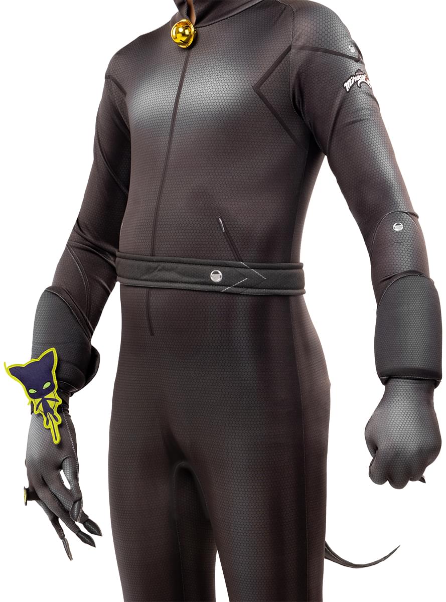 Cat Noir kostyme med tilbehør for gutt - Ladybug