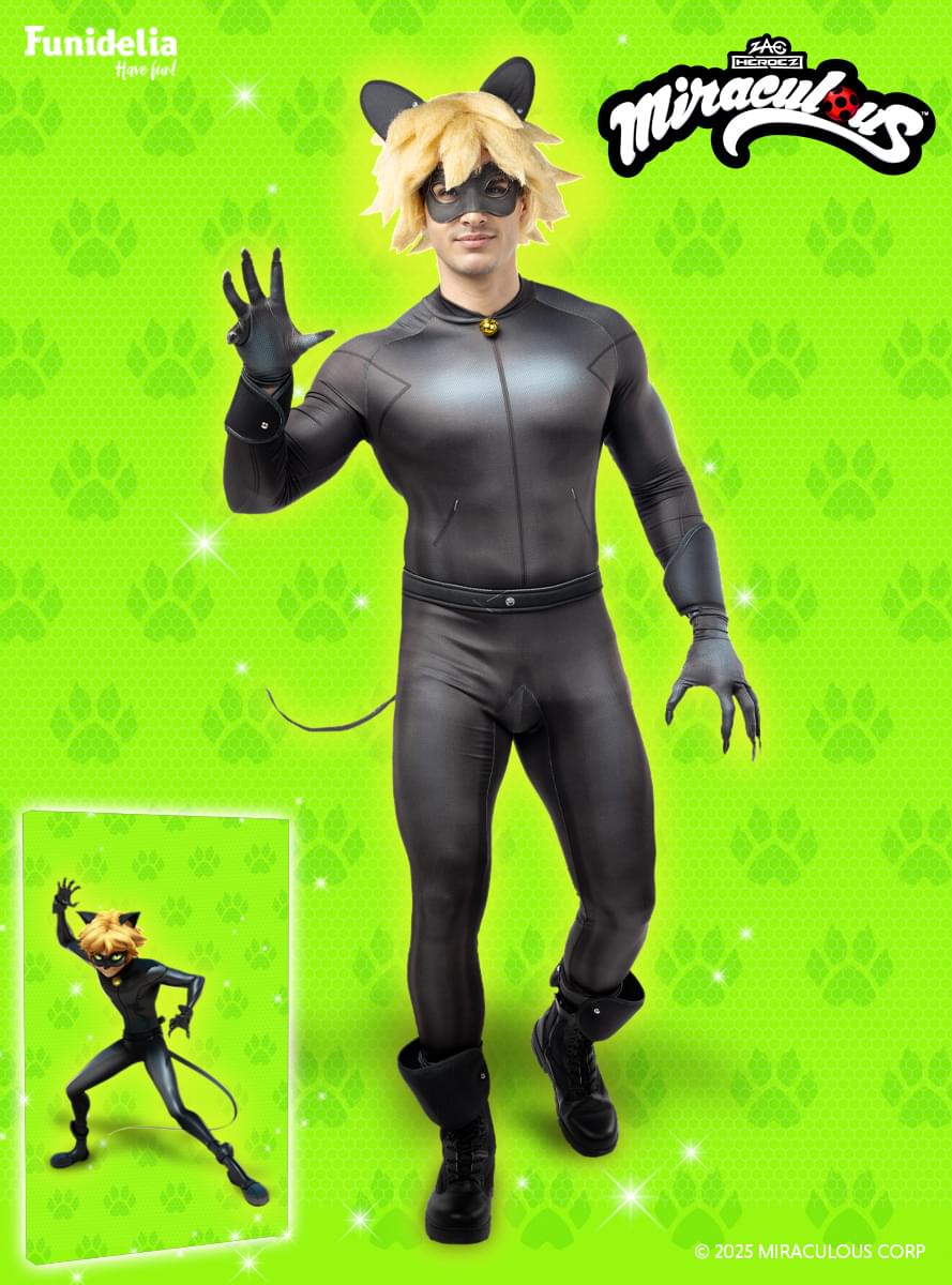 Costum Cat Noir pentru bărbați - Ladybug