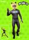 Kostyme av Cat Noir for menn - Ladybug