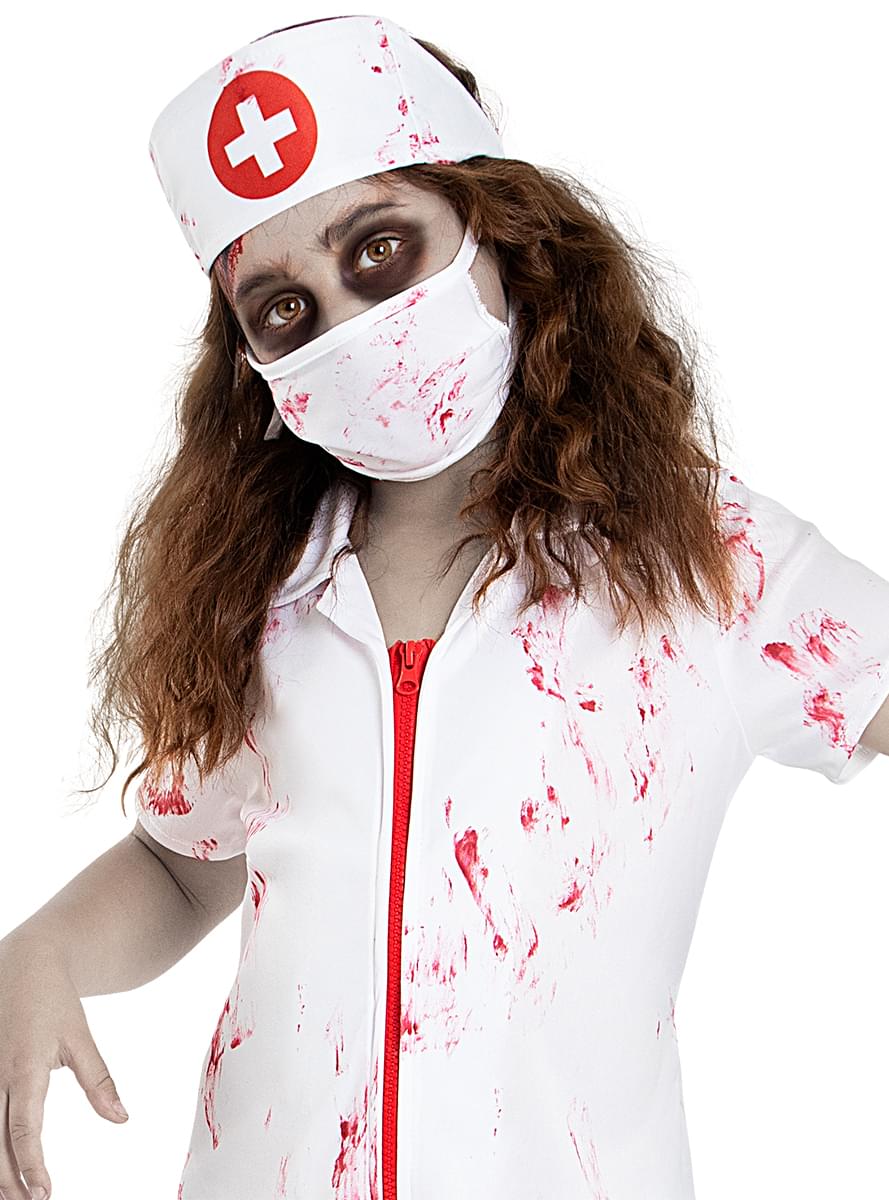 Zombie medicinska sestra kostim za devojčicu