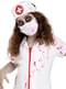 Disfraz de enfermera zombie para niña