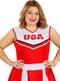 Cheerleader Kostüm große Größe