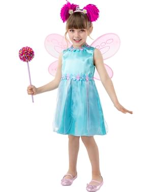 Abby Cadabby Kostyme for Jenter - Sesam Stasjon