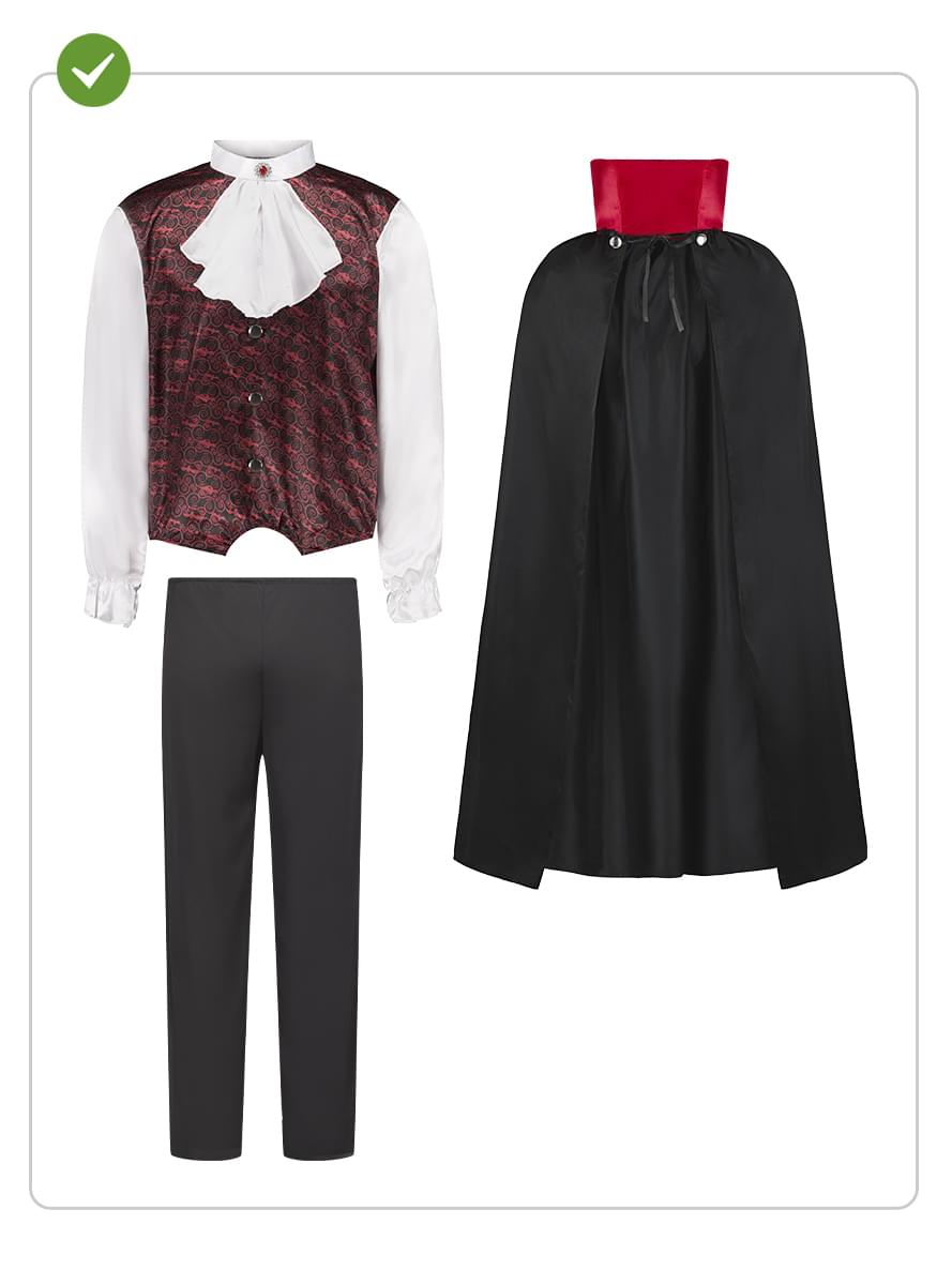 Count Dracula Costume for Men Plus Size