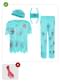 Zombie Surgeon Costume for Men Plus Size
