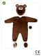 Costume da Orso bruno per neonato