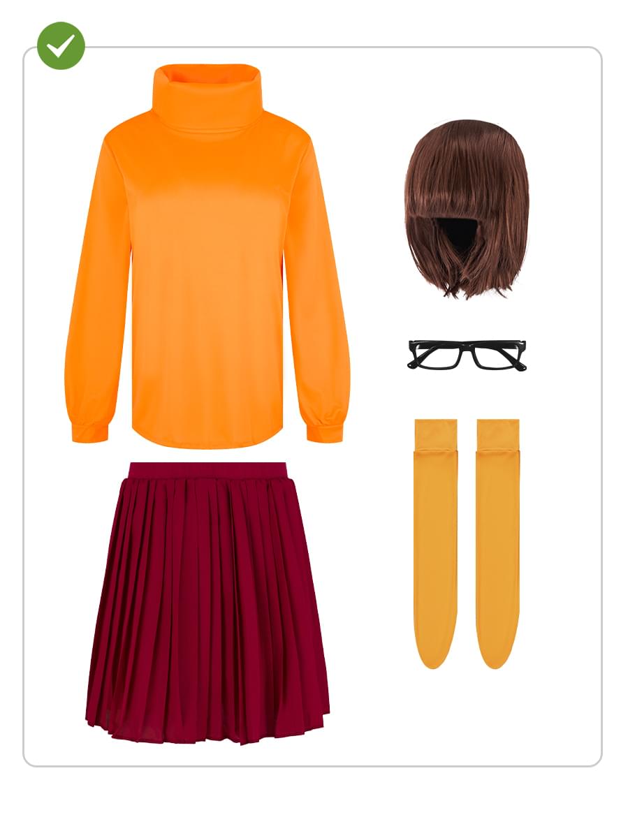 Velma kostume - Scooby Doo