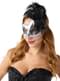 Maschera veneziana con piume