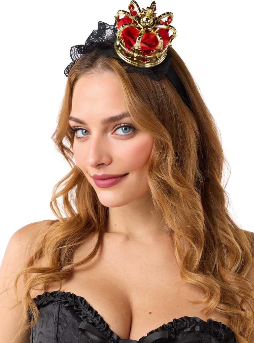 Queen of Hearts Crown for Women
