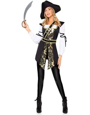 Costum sexy de pirat bucaner pentru femei