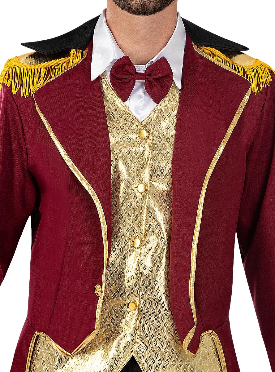 Costum de Prezentator de circ pentru bărbați, mărime mare