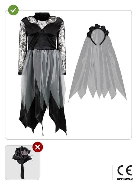 Strój Panna Młoda Duch dla dziewczynek