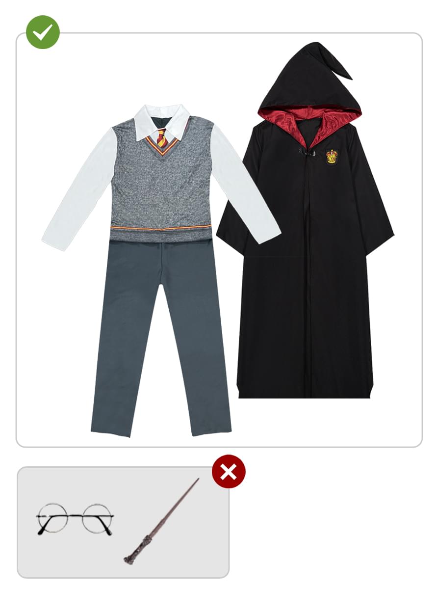 Kostým Harryho Pottera pre dospelých