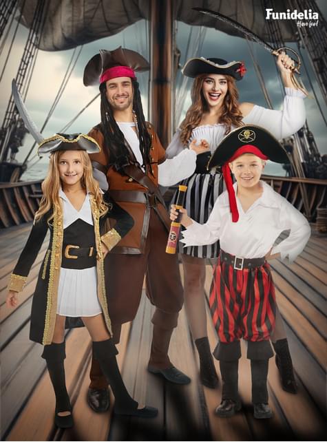 Vyrų piratų kostiumas - Karibų kolekcija
