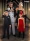 1920s Gangster Costume in Black