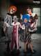 Horror-Clown Kostüm Premium für Herren