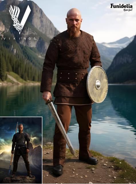 Ragnar kostum - Vikingi